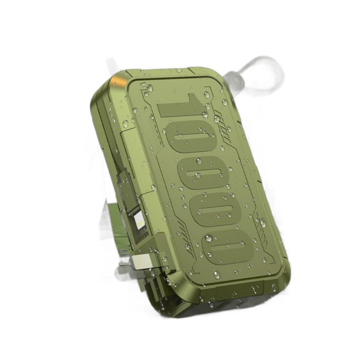 Bærbar Powerbank med robust hus og innebygd hurtigladingsfunksjon Skanto