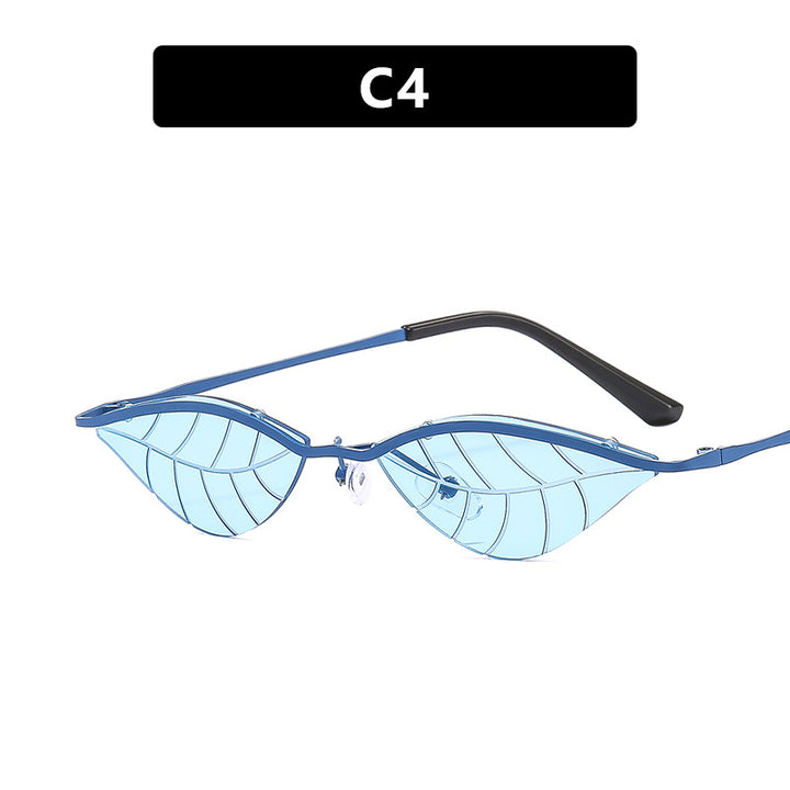 Dame Cat-Eye solbriller med innovativt bladdesign Skanto