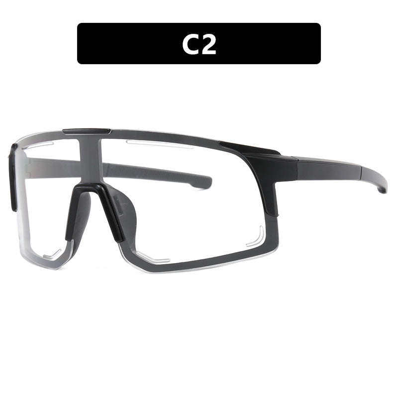 Women's sporty sunglasses with integrated UV protection and wide field of vision Skanto
