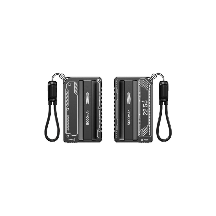 Kompakt Bærbar Powerbank med Digital Effektvisning Skanto