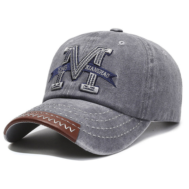 Herre Slitt Lapp Baseball Cap Skanto