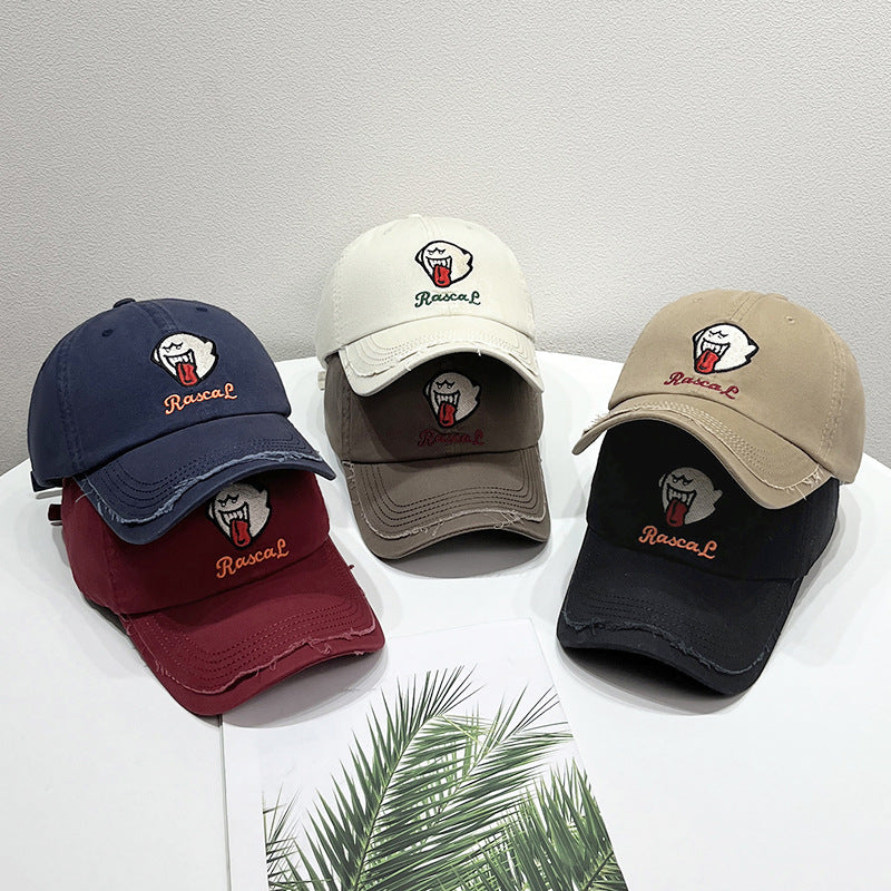 Unisex broderi moro karakter caps Skanto