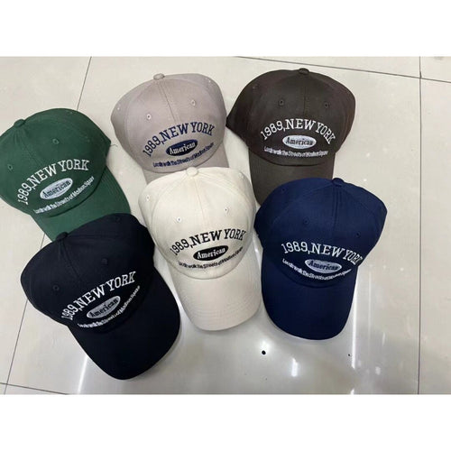 Herre Casual Brodert Baseball Caps Skanto