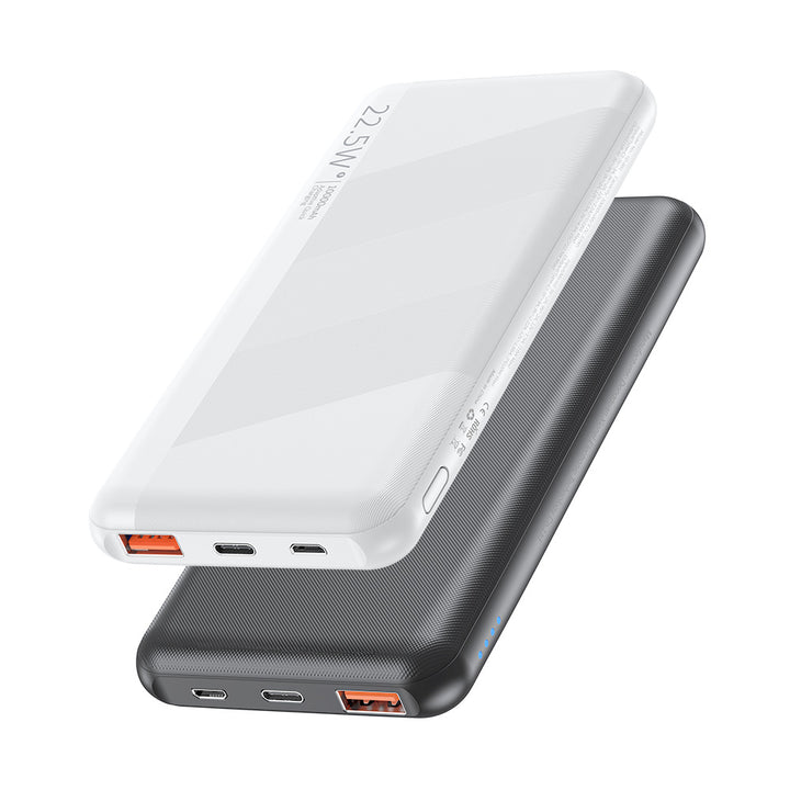 Høytytende Powerbank med Usb-C og hurtigladingfunksjon Skanto