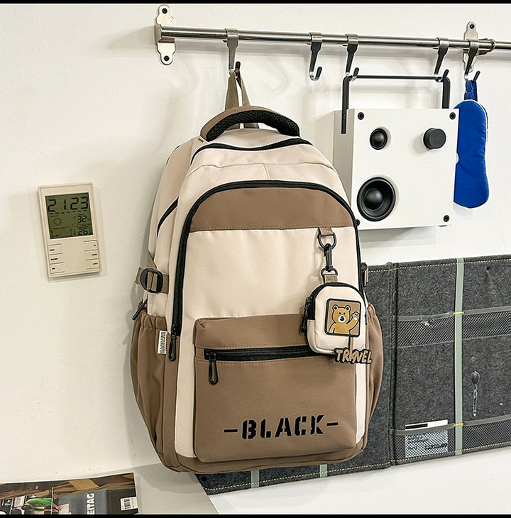 Multi-compartments fritidsreiseskole ryggsekk