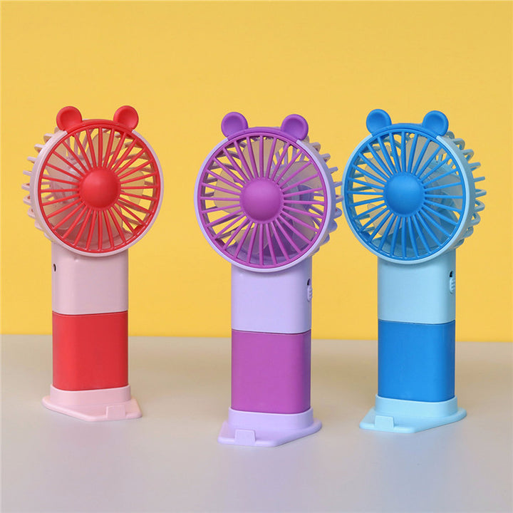 Unisex Bærbar Håndvifte i leken Katte-design Skanto