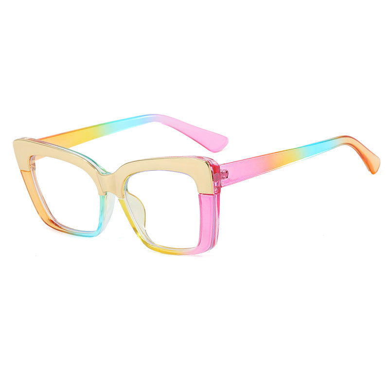 Dames moteriktig brille i trendy geometrisk design Skanto