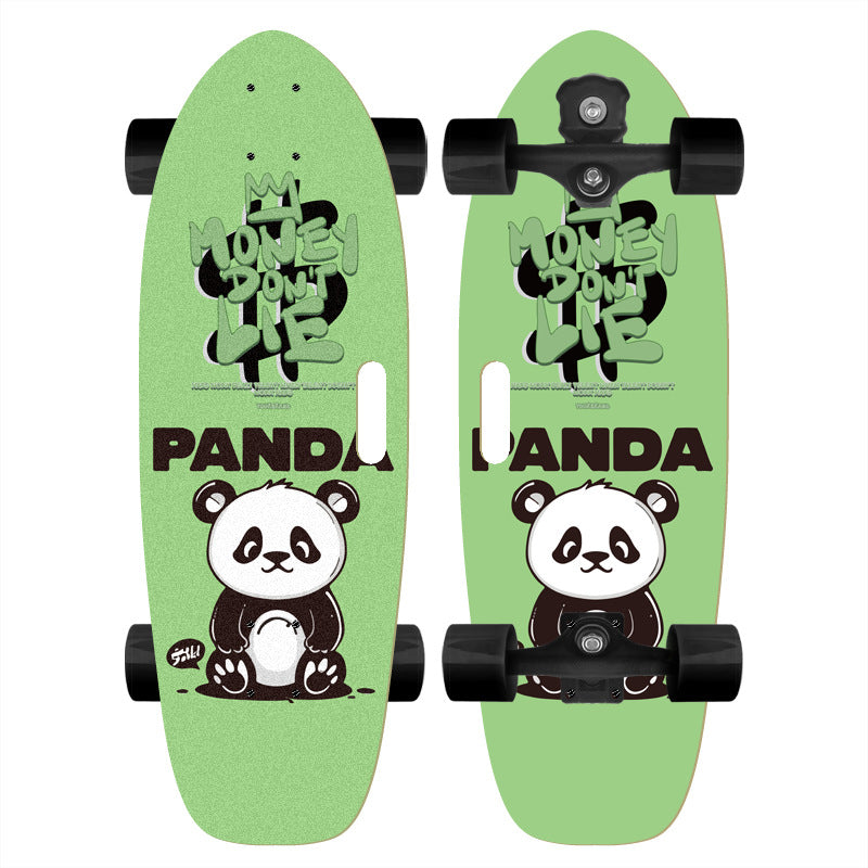Skateboard med tilpasset tegneserie-design Skanto