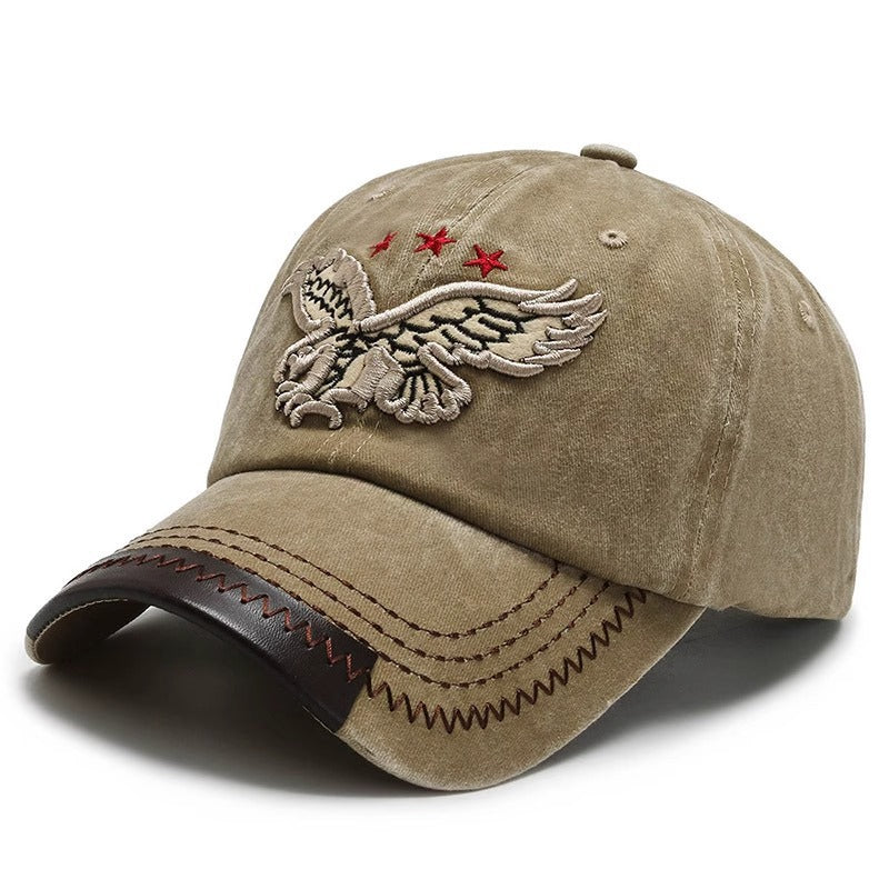Herre Slitt Brodert Baseballcaps Skanto