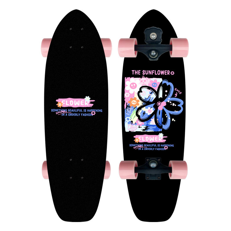 Tematisert Mini Cruiser Skateboard Skanto
