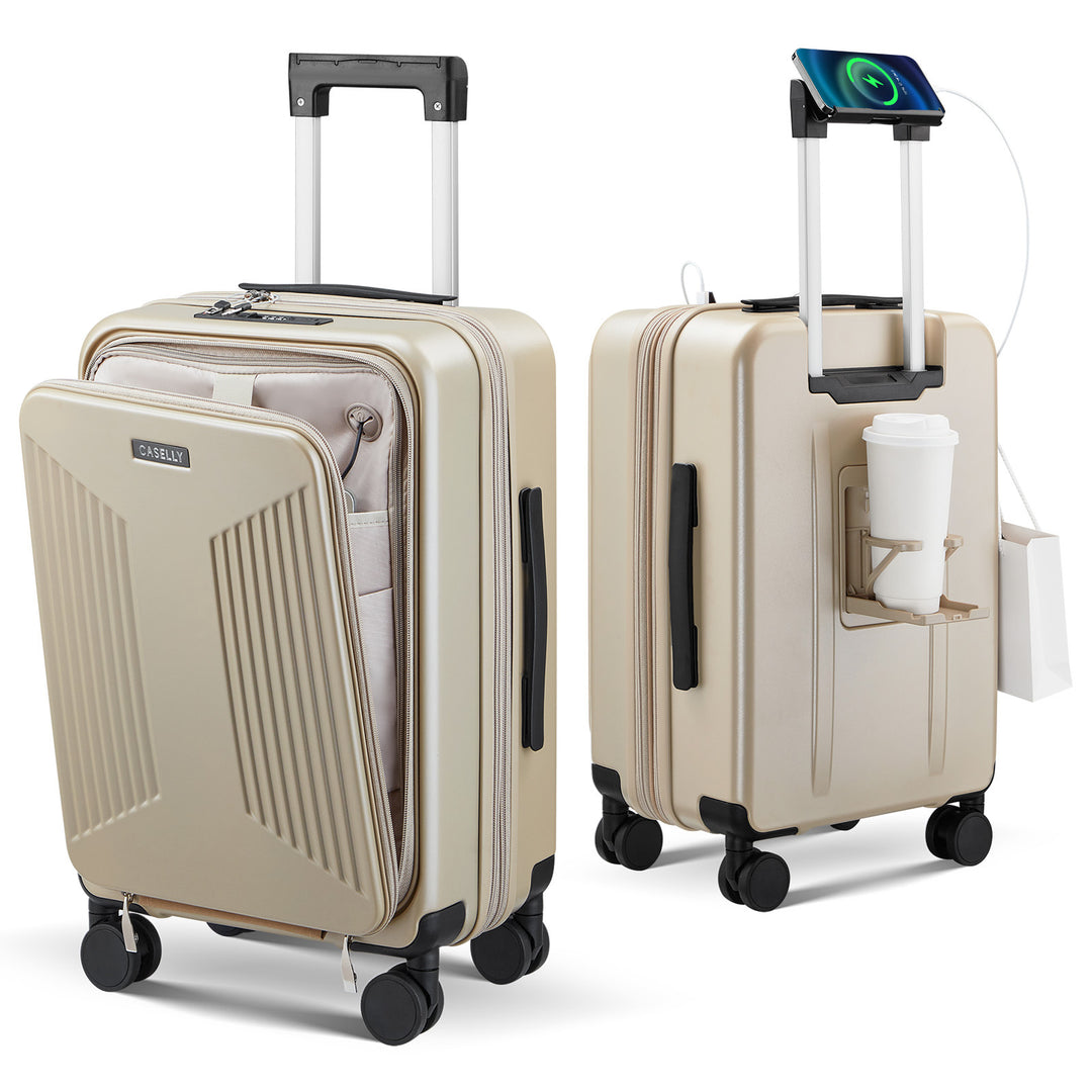 Unisex Smart Multi-Functional Carry-On Luggage Skanto