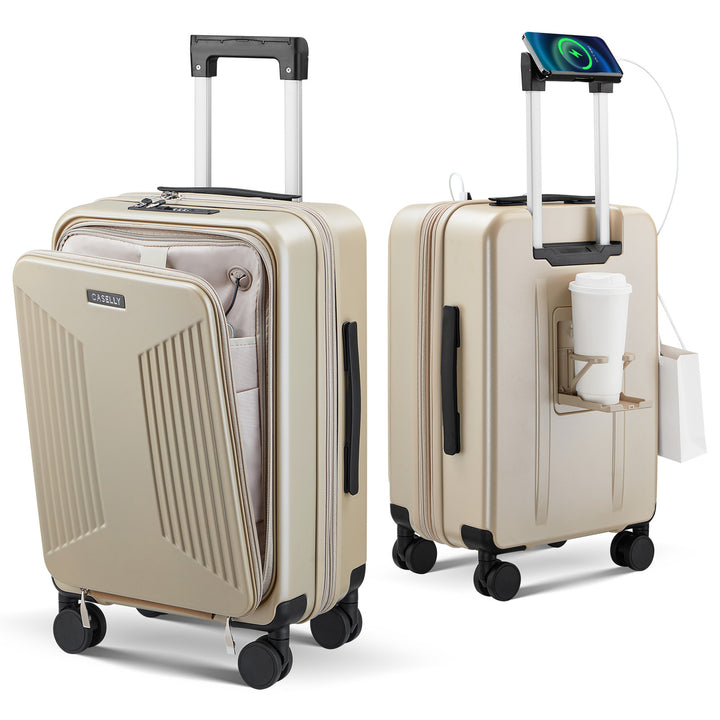 Unisex Smart Multi-Functional Carry-On Luggage Skanto