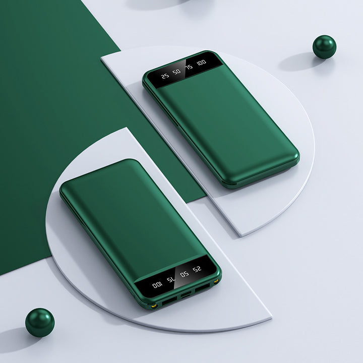 Bærbar powerbank med intelligent LED-skjerm Skanto
