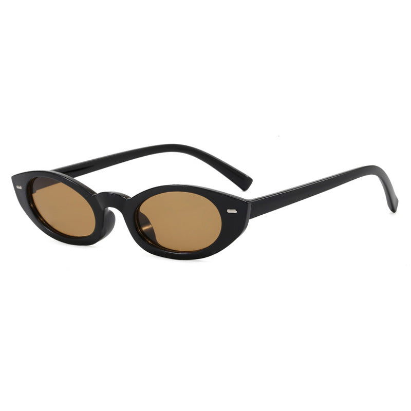 Women's Cat-Eye Sunglasses with Modern Transparent Frame Skanto