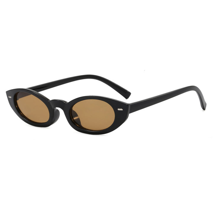 Women's Cat-Eye Sunglasses with Modern Transparent Frame Skanto