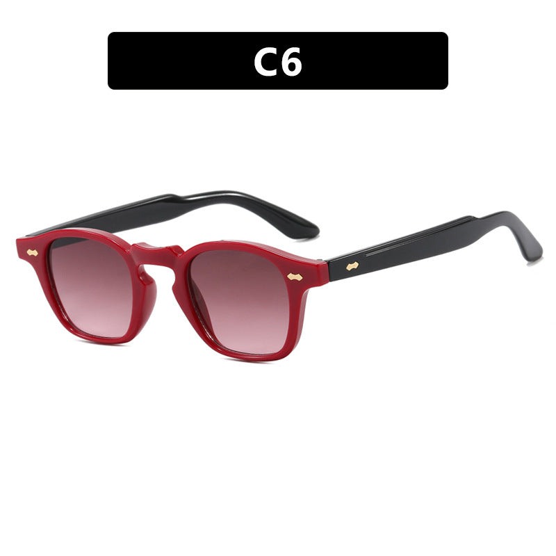 Women's geometric sunglasses with protective UV filter and modern design Skanto