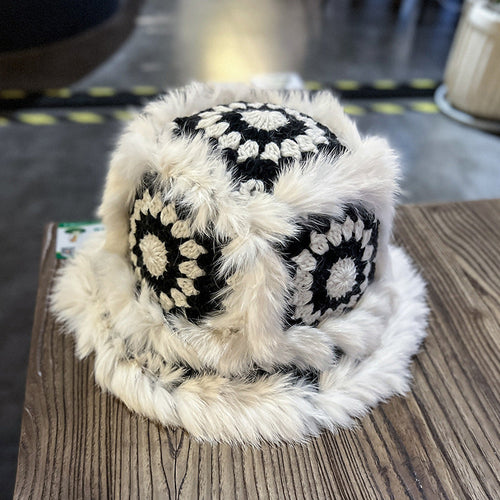 Skanto | Cozy Håndlaget Heklet Blomsterhatt