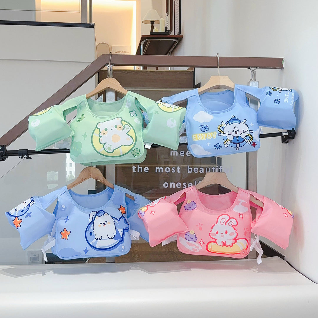 Unisex oppblåsbar svømmehjelp med søtt design Skanto