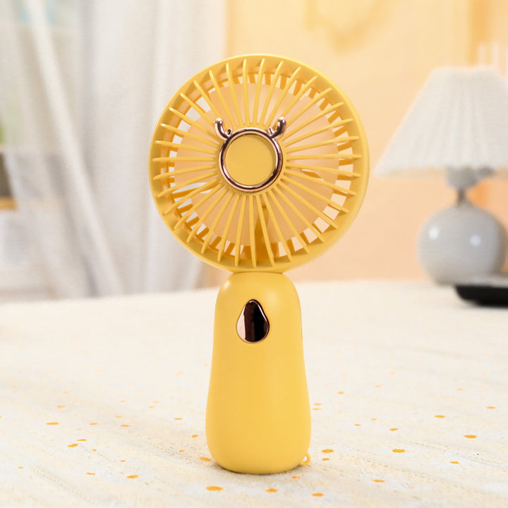 Dame Bærbar Mini-Ventilator med søtt dyredesign Skanto