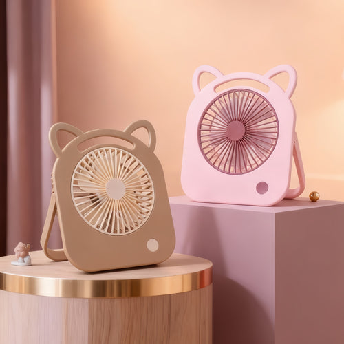 Dame bærbar mini-håndvifte med dyre-design Skanto