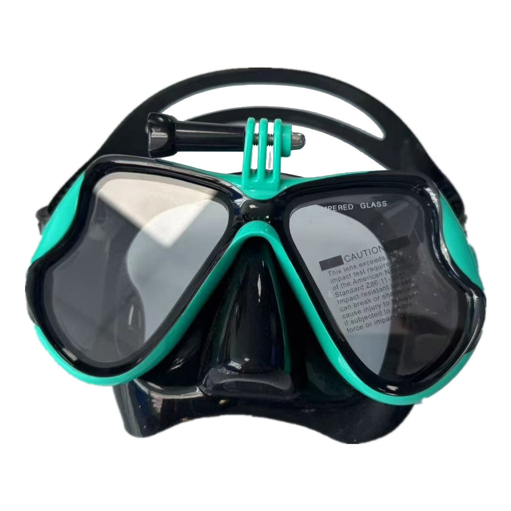 Dykker maske med ergonomisk silikondesign Skanto