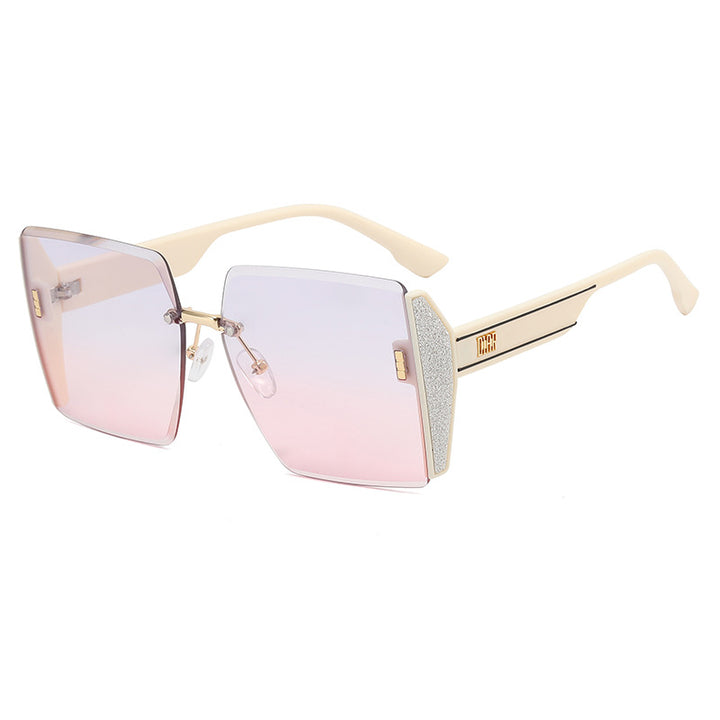 Dame Oversized Glamour Solbrille Skanto