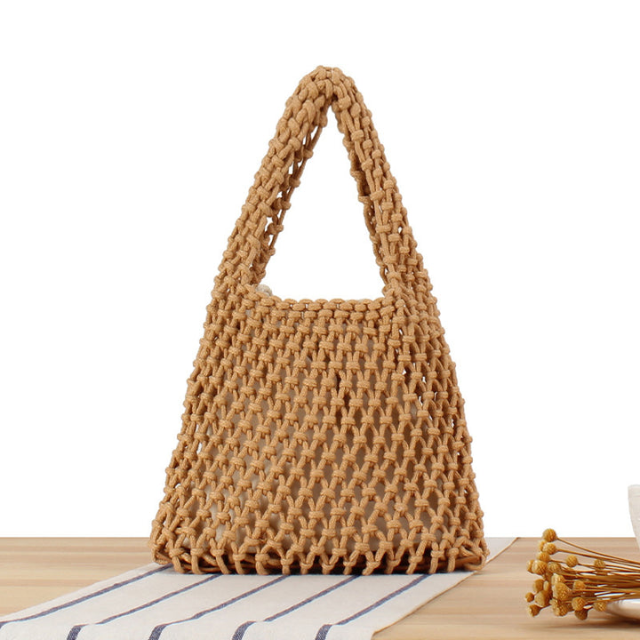 Hand-knotted jute bag Skanto