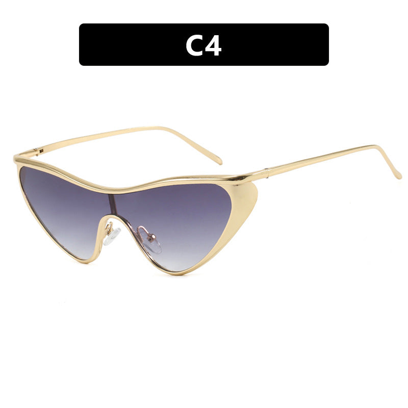 Women's extravagant shaped sunglasses with protective UV filter Skanto