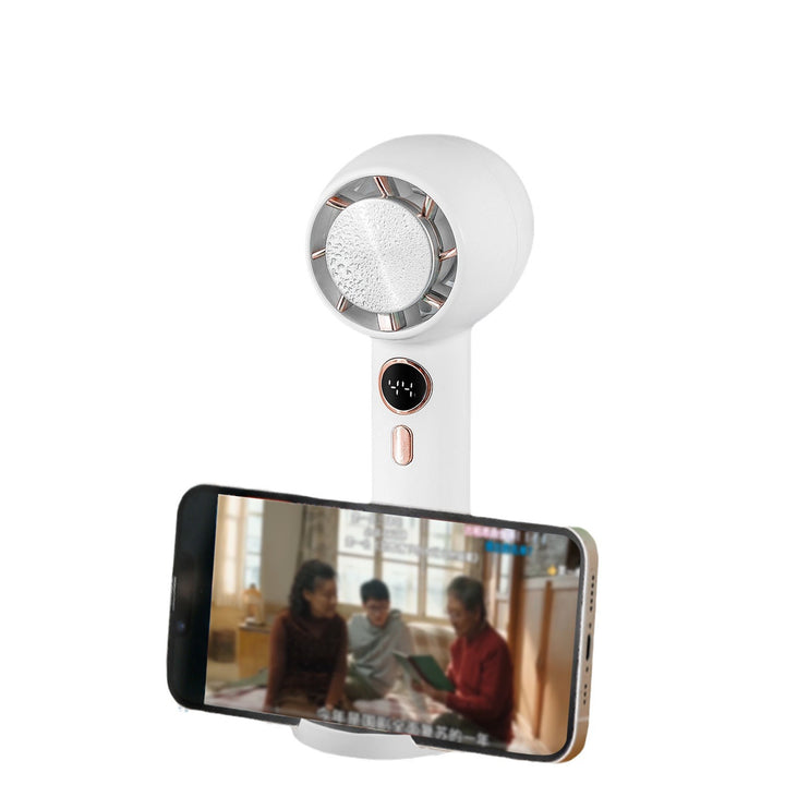 Kvinnenes ergonomiske oppladbare personlige kjølevifte Skanto