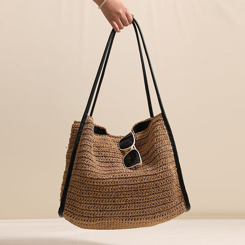 Handbag made of braided material Skanto