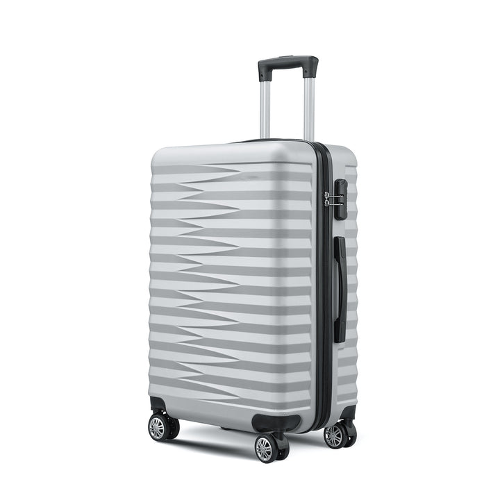 Unisex Stilig Teksturert Hard Shell Spinner Koffert Skanto