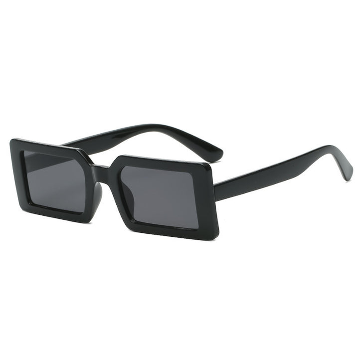 Dame moteriktig transparent hjørne solbrille Skanto