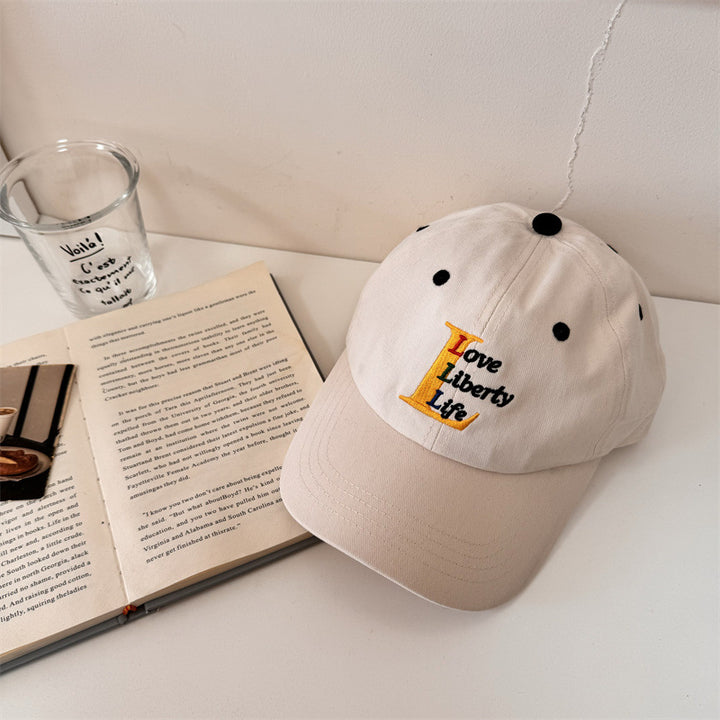 Kvinne Bomull Justerbar Brodert Baseball Cap Skanto