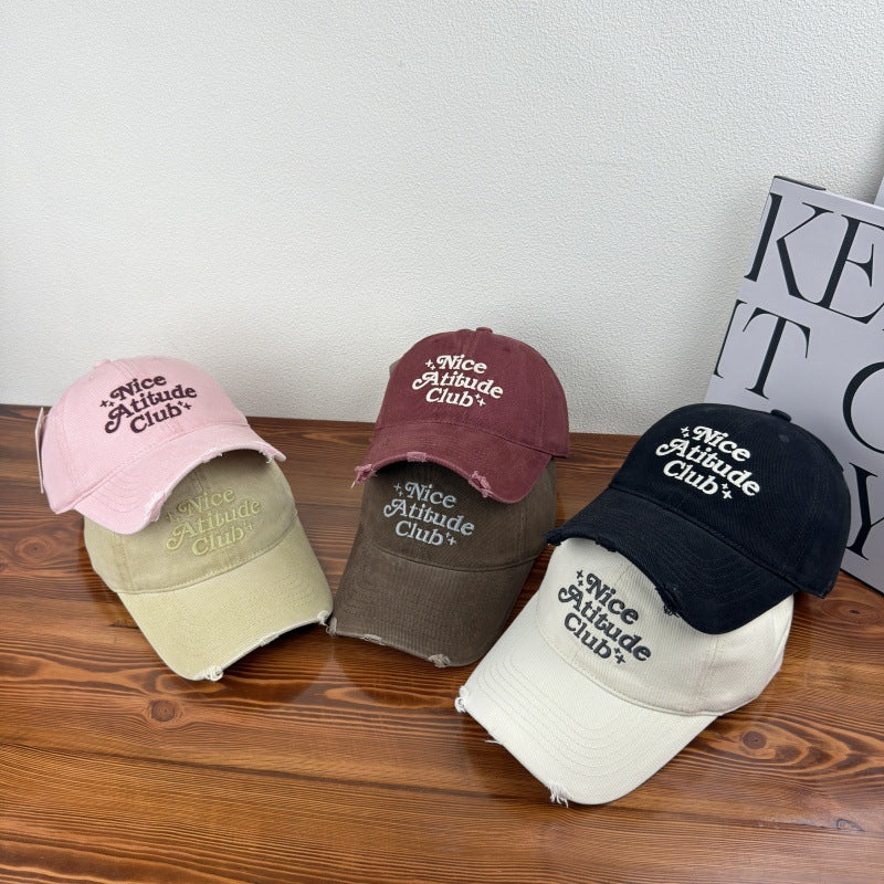 Herre slittet bomull baseball cap Skanto 1784270476