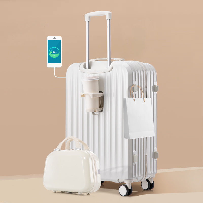 Smart Charging Hard-Shell Suitcase Skanto