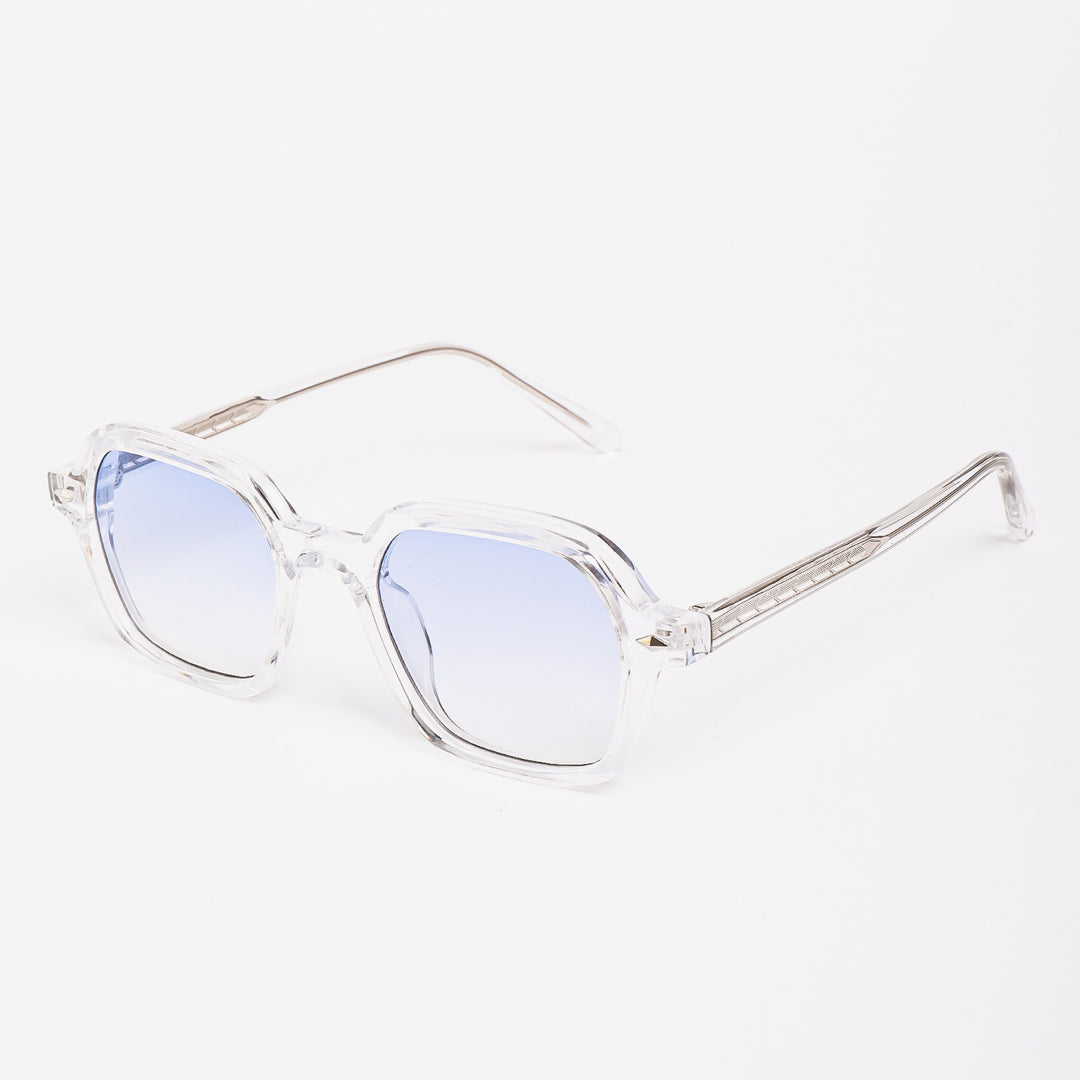 Dame moteriktig solbrille i stilig oktagon-design Skanto