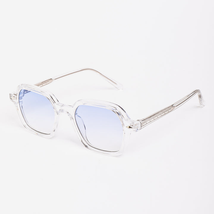 Dame moteriktig solbrille i stilig oktagon-design Skanto