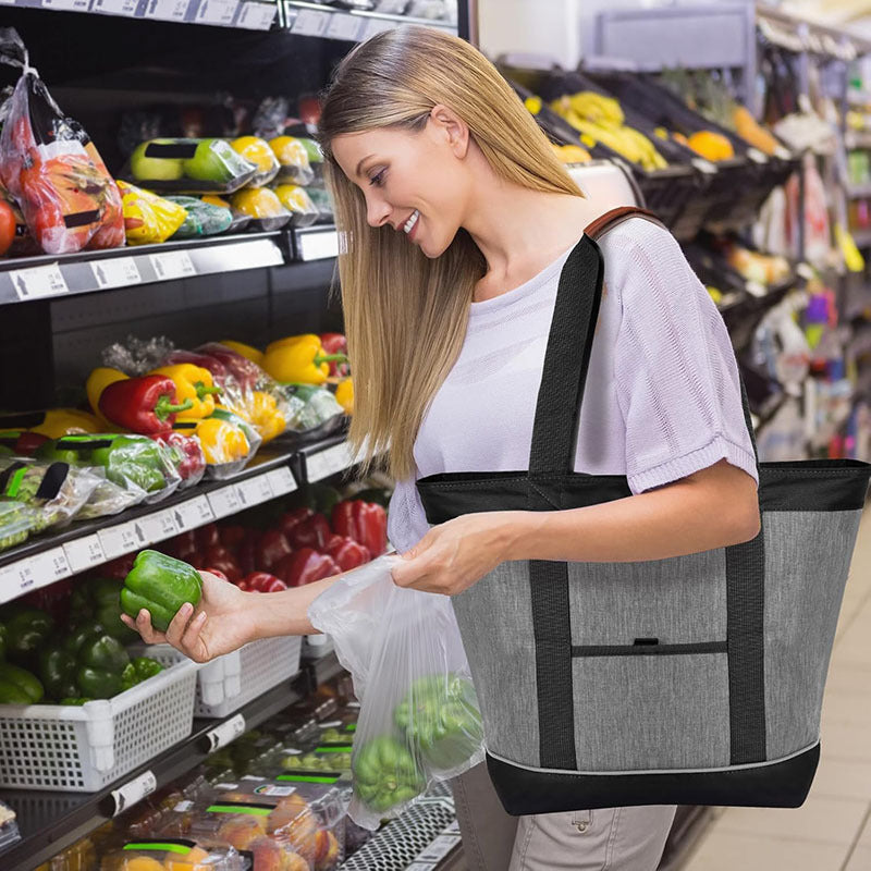 Dame Kjøle- og handlebag med isolert innredning og slitesterkt design Skanto