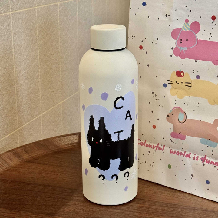 Dame Isoleringsdrikkeflaske med originalt Hello Kitty-design Skanto