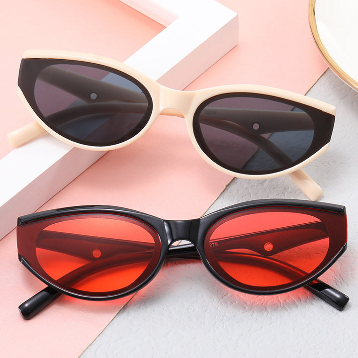 Dame Cat-Eye solbriller i elegant design Skanto