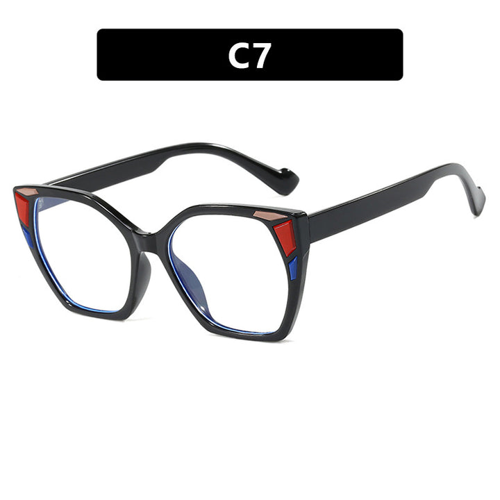 Women's Fashionable Geometric Designer Glasses Skanto