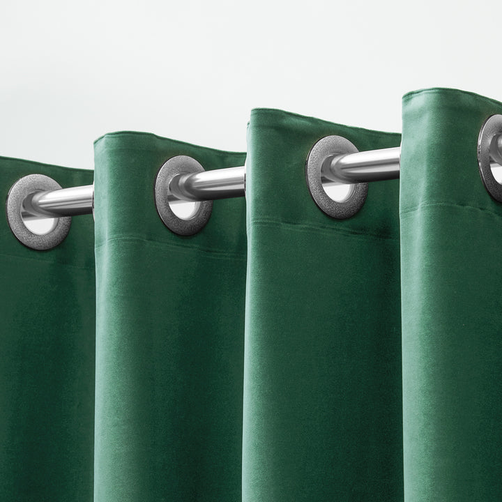 Velvet Grommet Top Gardin Skanto