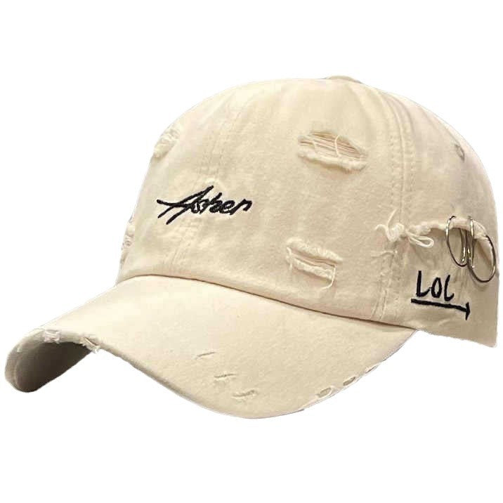 Unisex Slittet Jean Justerbar Caps Skanto