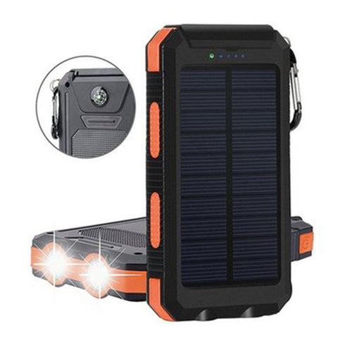 Solcelledrevet powerbank med høy kapasitet og støtsikker design Skanto