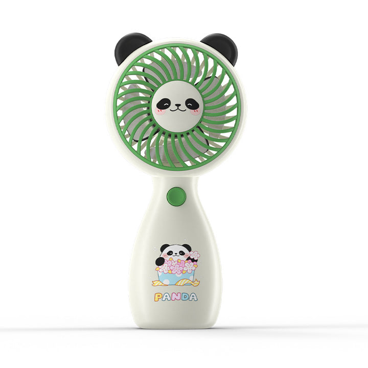 Dame Bærbar Håndvifte med søtt Panda-design Skanto