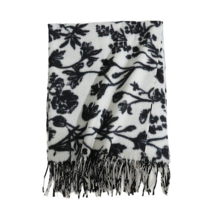 Dame Floral mønsteret skjerf Skanto