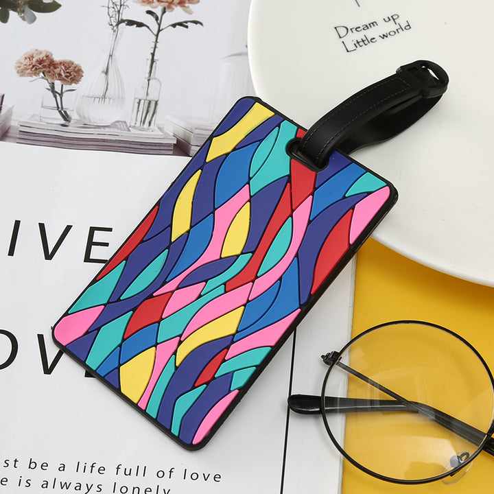 Unisex Bagasjevippe med moderne geometrisk design Skanto