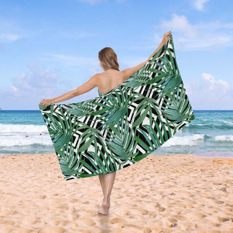 Strandpledd i eksklusiv mosaikkdesign Skanto