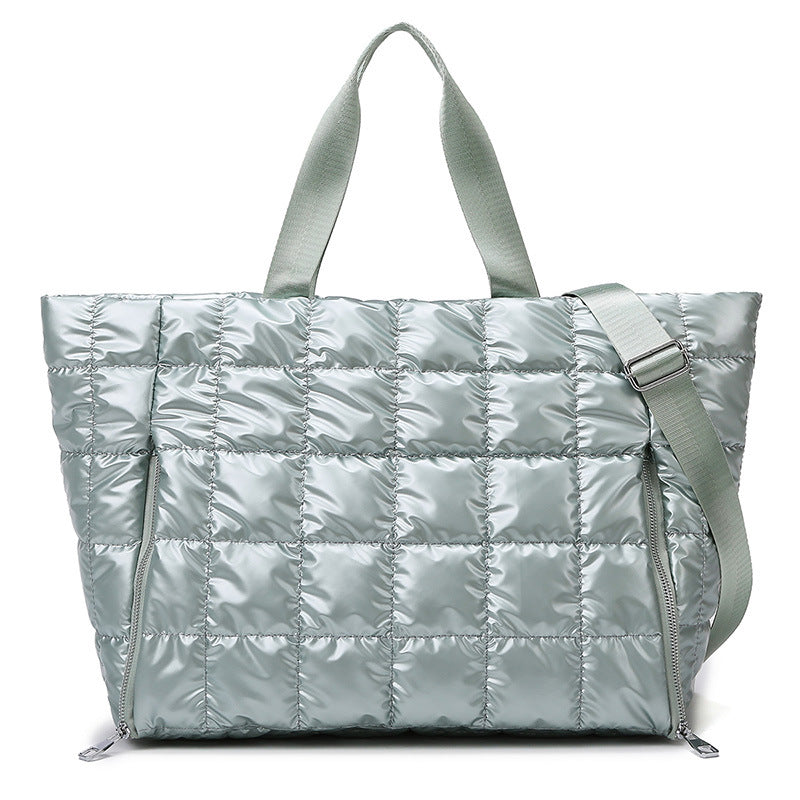 Elegant og Multifunksjonell Puffer-Taske Skanto