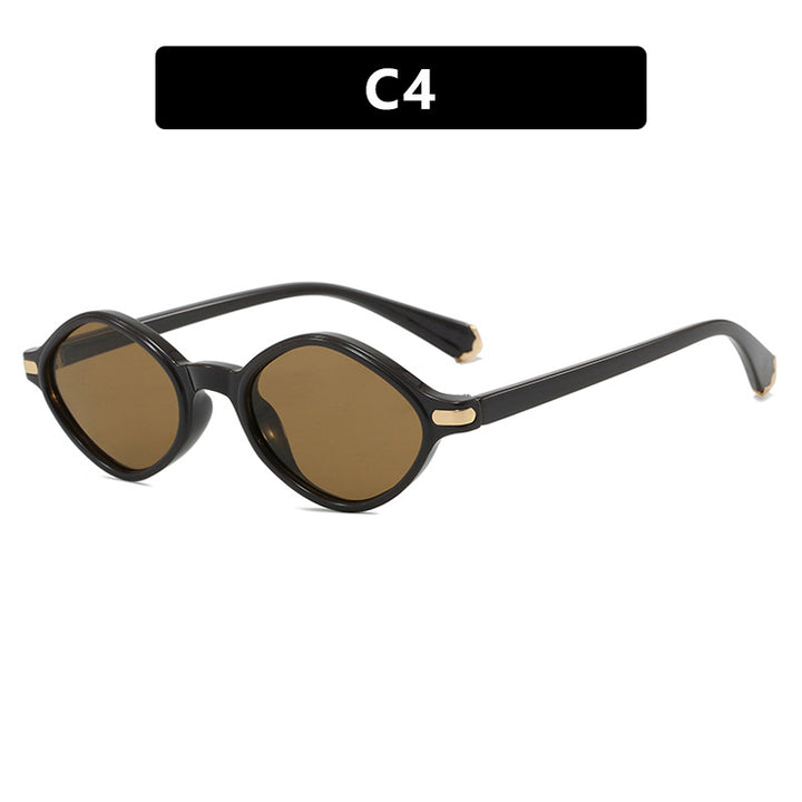 Women's fashionable sunglasses with unique design and high-quality metal frame Skanto